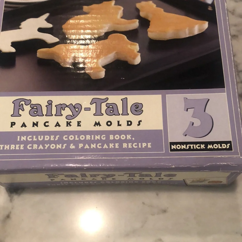 Williams Sonoma l Fairy Tale Pancake Molds Set of 3